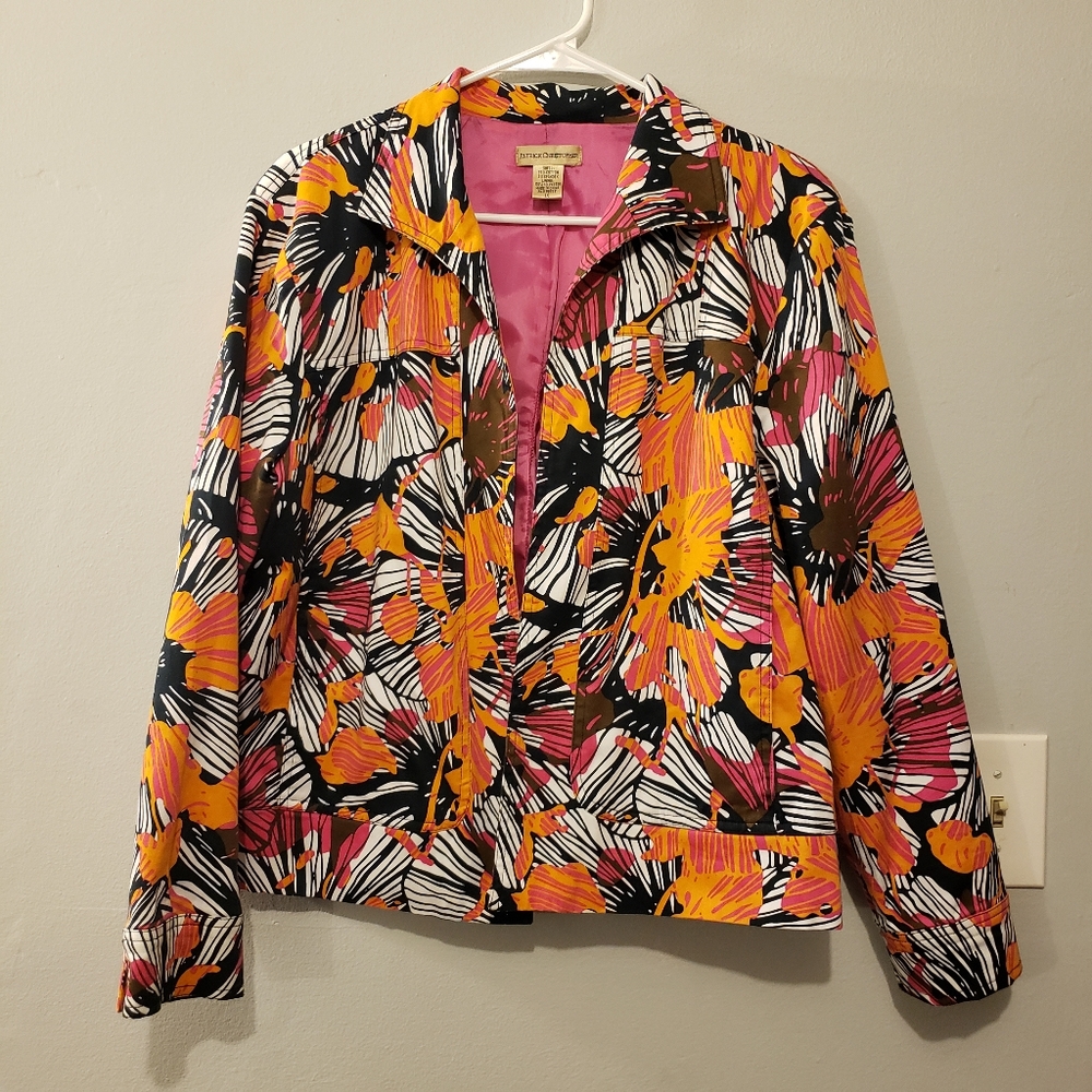 Patrick Christopher Colorful Jacket Size 1X